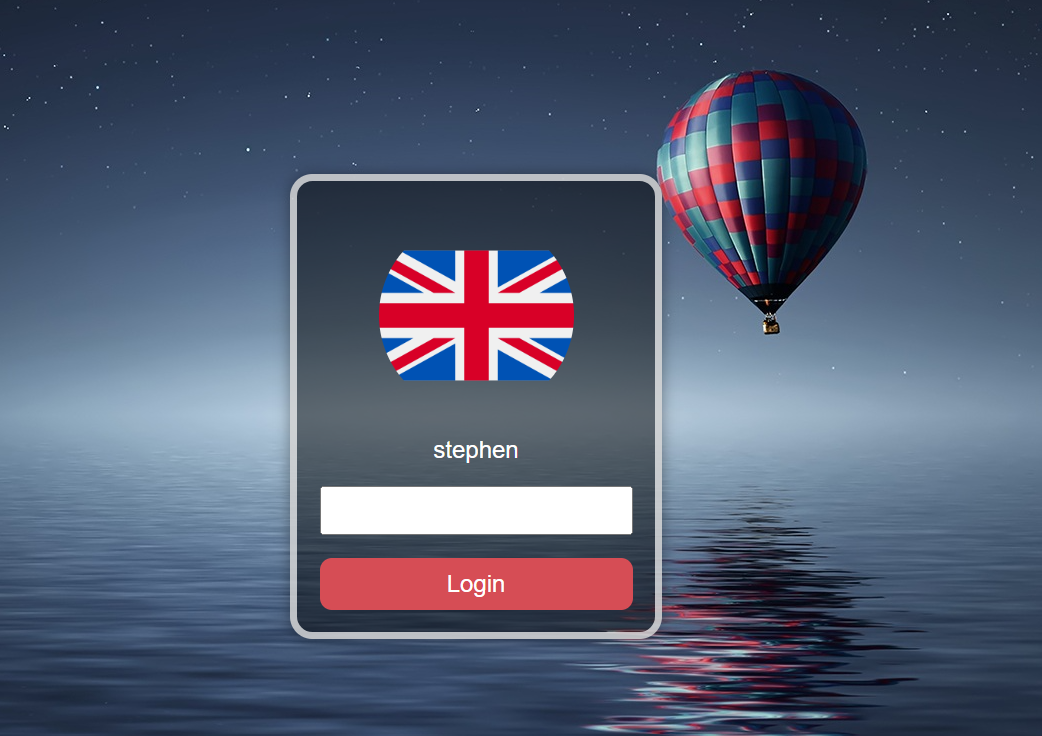 heimdall login page